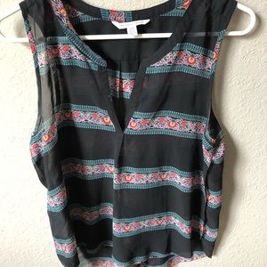Summer tank top (printed)